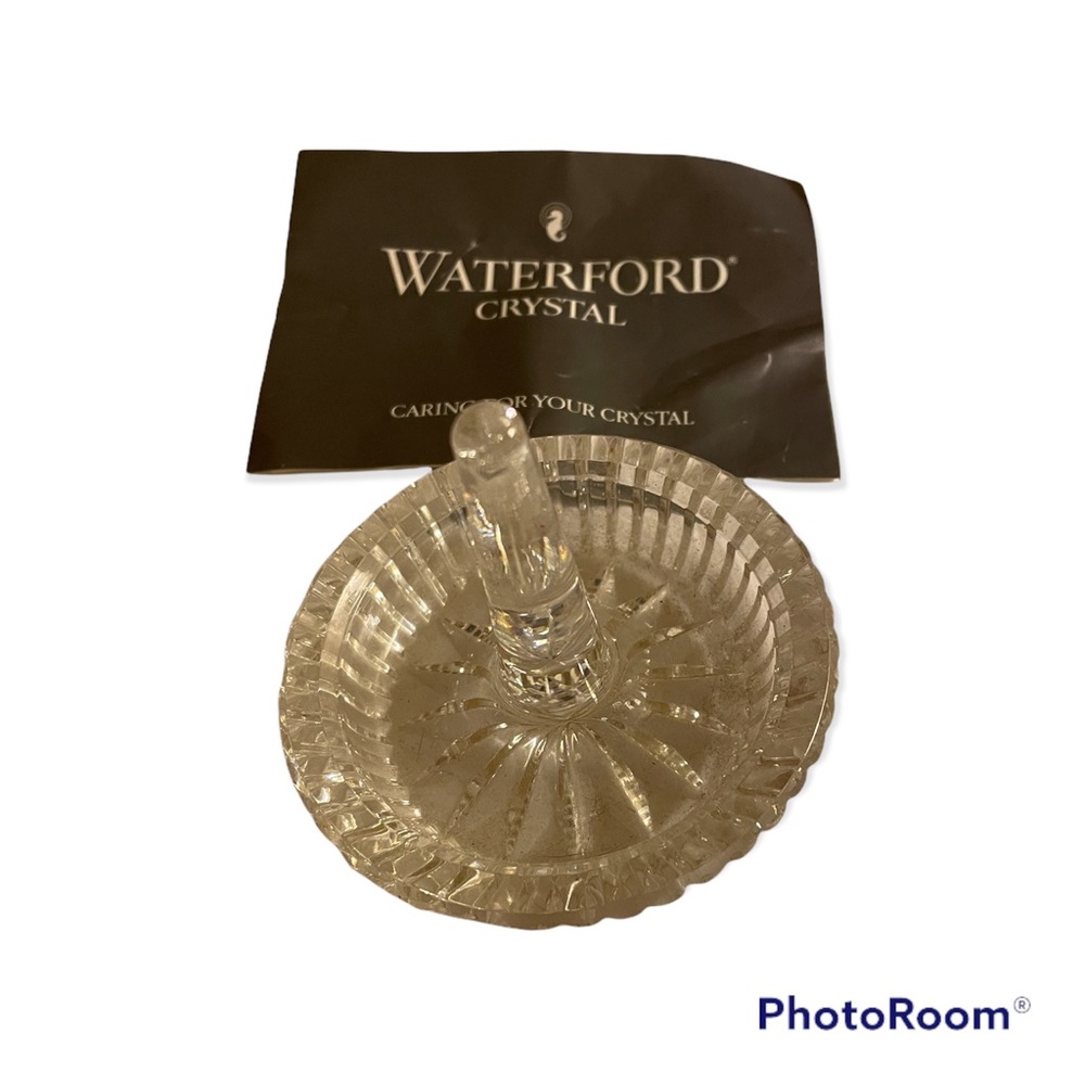 Waterford Crystal 3 inch ring dish. Heritage round. New in box!